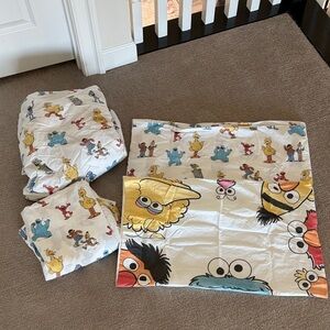 Pottery Barn Sesame Street sheet set